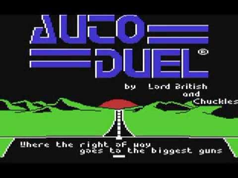 Screen de Autoduel sur Commodore 64