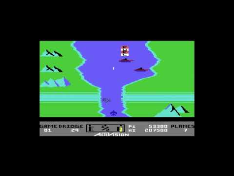 Screen de River Raid sur Commodore 64
