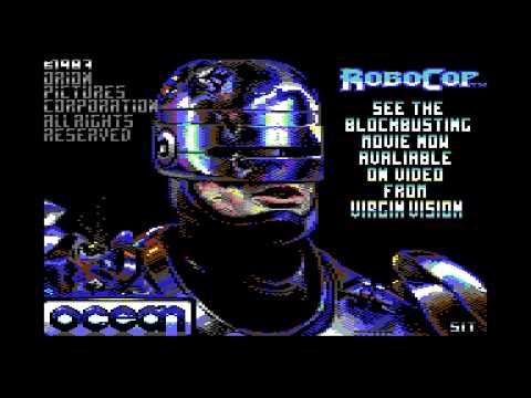 Screen de RoboCop sur Commodore 64
