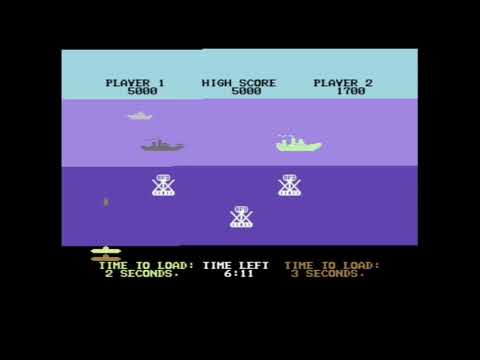 Screen de Sea Wolf sur Commodore 64