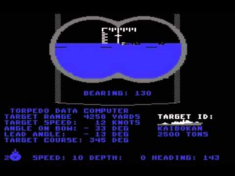 Image du jeu Silent Service sur Commodore 64