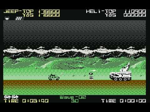 Screen de SilkWorm sur Commodore 64