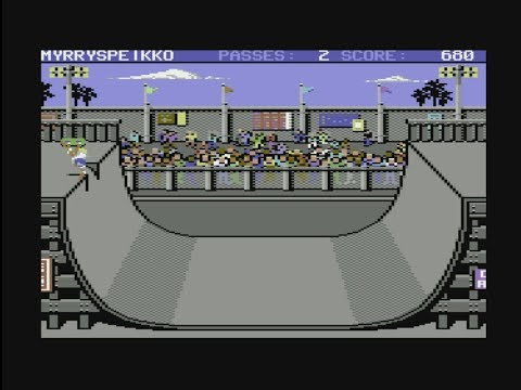 Photo de Skate or Die sur Commodore 64
