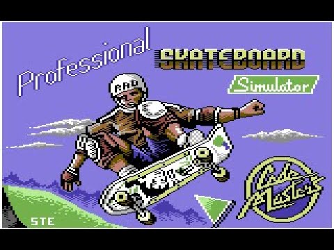 Screen de Skateball sur Commodore 64
