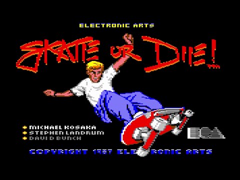 Skateball sur Commodore 64