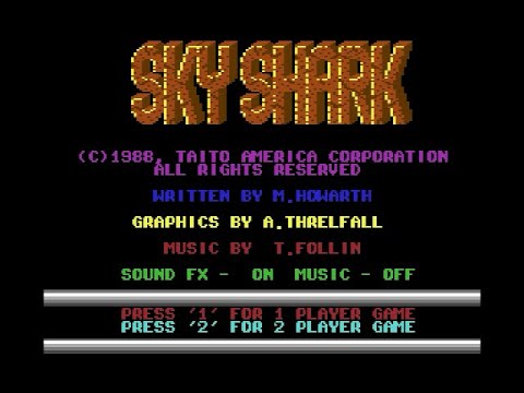 Image du jeu Sky Shark sur Commodore 64