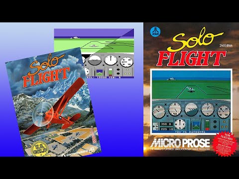Image du jeu Solo Flight sur Commodore 64