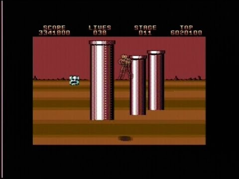 Space Harrier sur Commodore 64