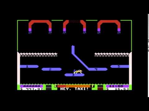 Space Taxi sur Commodore 64