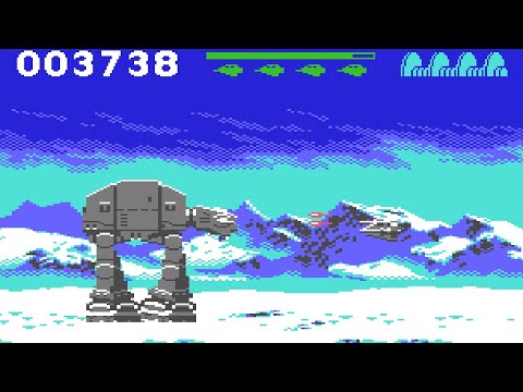 Screen de Star Wars sur Commodore 64