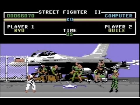 Photo de Street Fighter sur Commodore 64