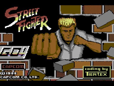 Street Fighter sur Commodore 64