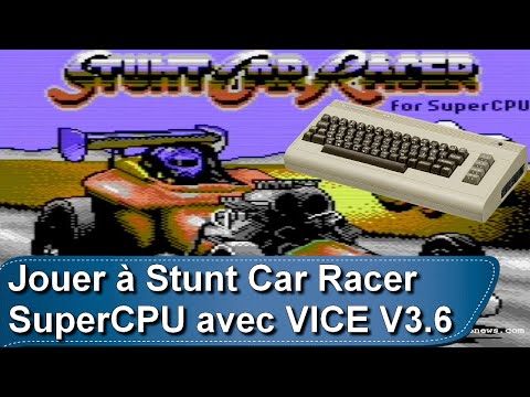 Screen de Stunt Car Racer sur Commodore 64