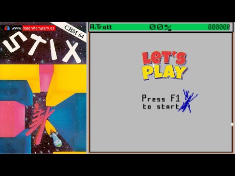 Illustration vidéo de Styx sur Commodore 64