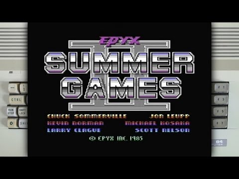 Screen de Summer Games 2 sur Commodore 64