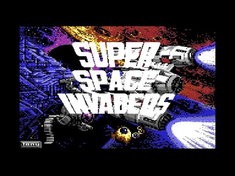 Photo de Super Space Invaders sur Commodore 64