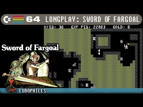 Screen de Sword of Fargoal sur Commodore 64