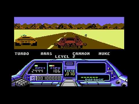 Screen de TechnoCop sur Commodore 64