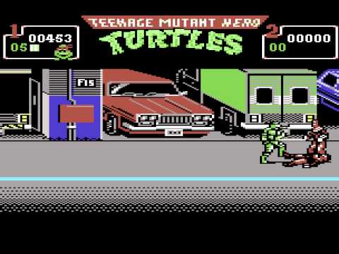 Photo de Teenage Mutant Hero Turtles: The Coin-Op! sur Commodore 64