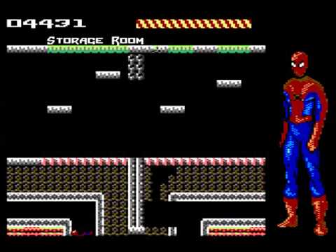 Screen de The Amazing Spider-Man sur Commodore 64