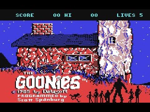 Photo de The Goonies sur Commodore 64