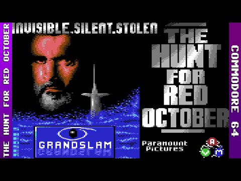Aperçu du jeu The Hunt for Red October sur Commodore 64