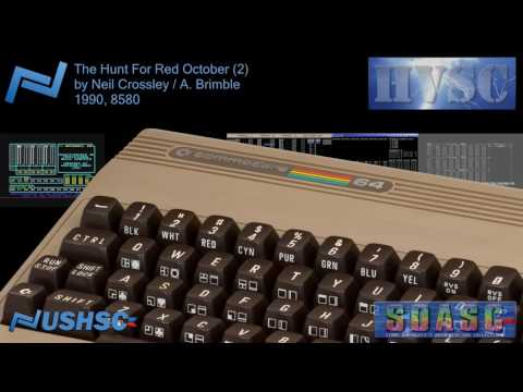 Illustration vidéo de The Hunt for Red October sur Commodore 64