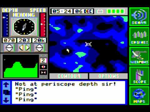 Screen de The Hunt for Red October II sur Commodore 64
