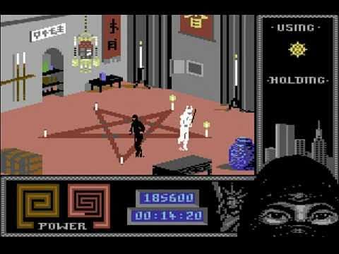 Screen de The Last Ninja sur Commodore 64
