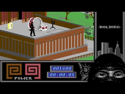 The Last Ninja sur Commodore 64