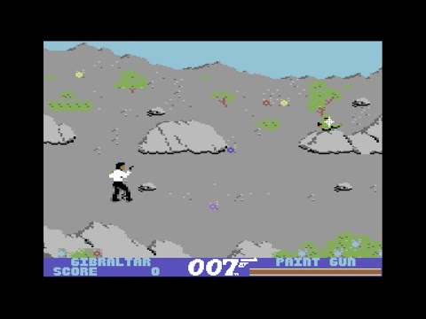 Screen de The Living Daylights sur Commodore 64