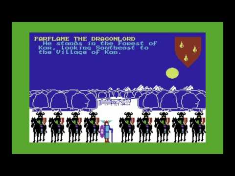 Photo de The Lords of Midnight sur Commodore 64