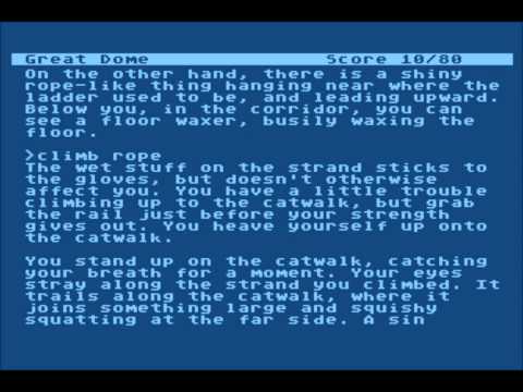 Screen de The Lurking Horror sur Commodore 64