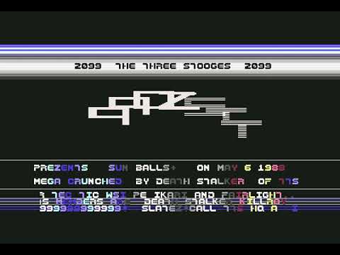 Three Stooges sur Commodore 64