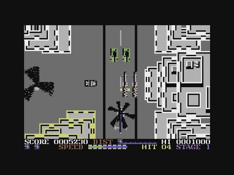 Screen de Thunder Blade sur Commodore 64