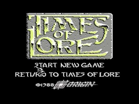 Times of Lore sur Commodore 64