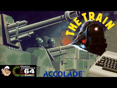 Screen de Train: Escape to Normandy sur Commodore 64