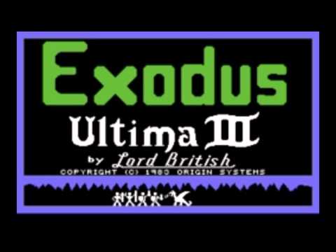 Screen de Ultima III: Exodus sur Commodore 64
