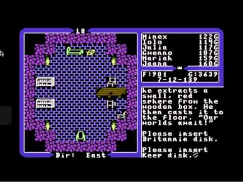 Ultima V: Warriors of Destiny sur Commodore 64