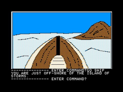 Screen de Ulysses and the Golden Fleece sur Commodore 64