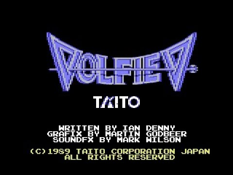 Volfied sur Commodore 64