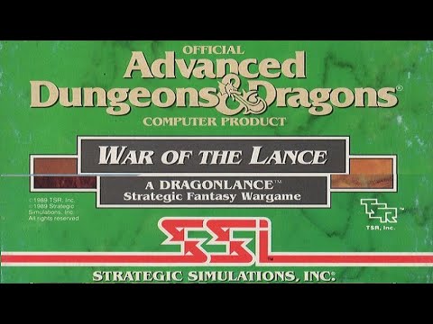 Image du jeu War of the Lance sur Commodore 64