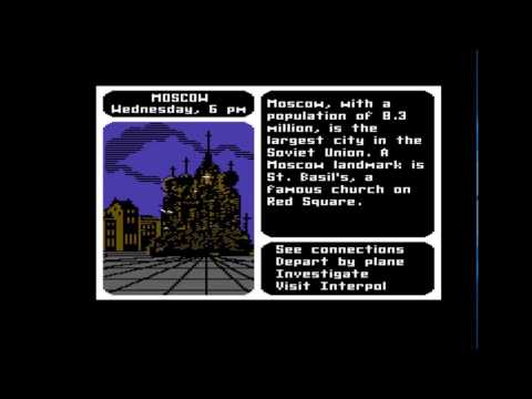 Screen de Where in the World is Carmen Sandiego? sur Commodore 64