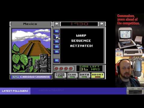 Capture de Where in Time is Carmen Sandiego? sur Commodore 64