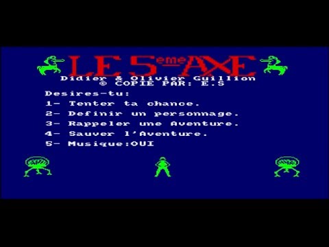 Screen de 5e Axe sur Commodore 64