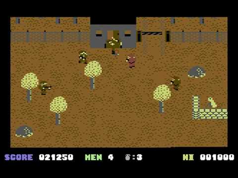 Screen de Who Dares Wins sur Commodore 64