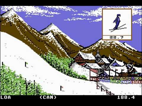 Photo de Winter Games sur Commodore 64