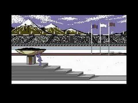 Winter Games sur Commodore 64