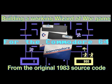 Screen de Wizard of Wor sur Commodore 64
