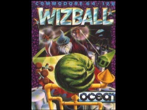 Screen de Wizball sur Commodore 64